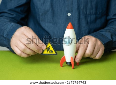 Startup at the development and construction stage, innovation growth, business foundation, project investment, team building