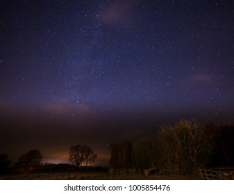 Stary Night Over Fields