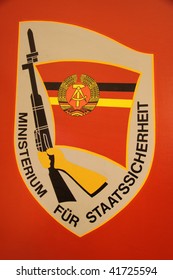 Stasi Sign (Sicherheitspolizei in der DDR)