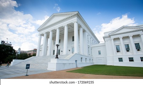 The State Capital building in Richmond Virginia.