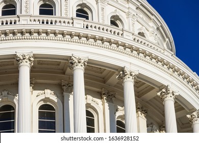 The State Capital Building In Sacramento, California