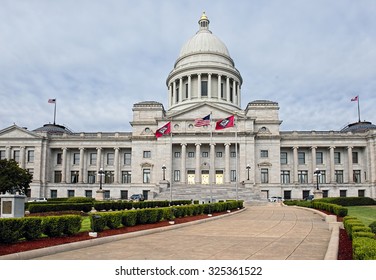 State Capitol building in Little Rock, Arkansas.
