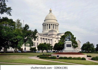 State Capitol building in Little Rock, Arkansas.