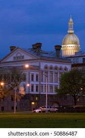 State Capitol Complex In Trenton, New Jersey