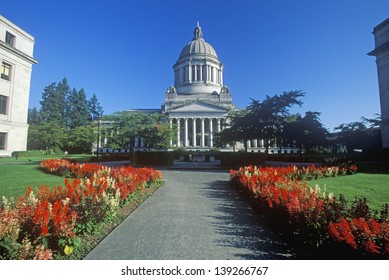 State Capitol Of Washington In Olympia, WA