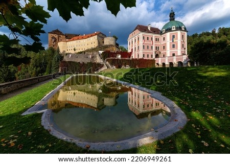 State Castle and Chateau in the city  Bečov nad Teplou in the western part of the Czech Republic - Karlovy Vary Region - Czech Republic, Europe