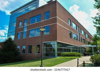 State College, Pennsylvania - August 31 2022: Penn State University Park Student Health Center