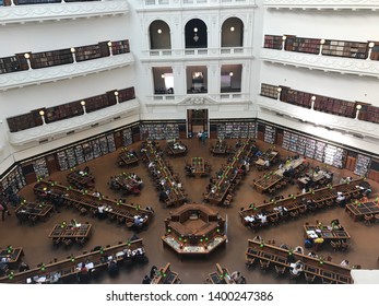 State Library Victoria In Melbourne, Australia