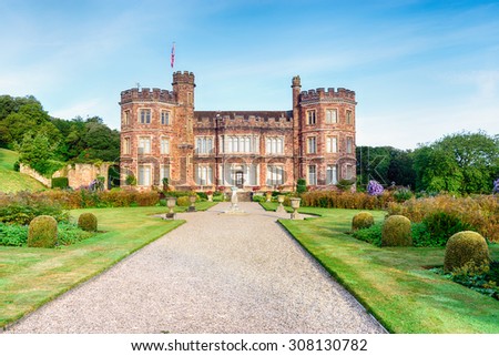A stately home at Mount Edgcumbe in Cornwall