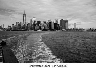 Staten Island Ferry view Manhattan