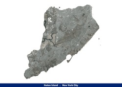 Staten Island, New York City Satellite Imagery