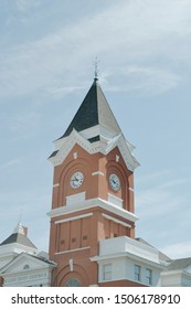 Statesboro, Georgia, USA - 4/21/2019: Bulloch County Courthouse