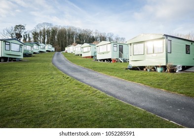 Static Caravan On A Site 