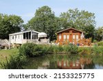 Static caravans and lodges on holiday parks