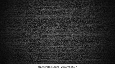 Static tv noise, bad tv signal monochrome TV static noise interference on a TV screen caused by satellite signal loss. No signal, flickering, old analog vintage  concept. 4k, digital