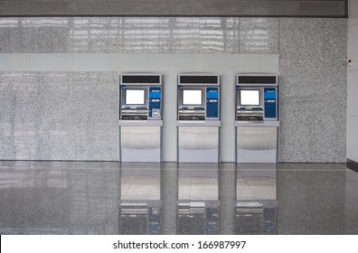 The station automatic machines, ATM machine