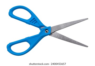 Stationery scissors on a white background. Paper scissors isolate - Powered by Shutterstock