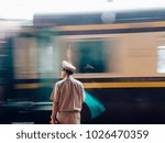 stationmaster allow the train.
