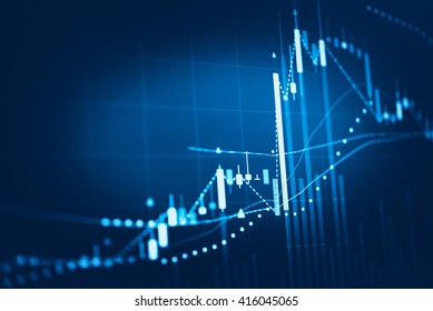 Statistics accounting info, which including of many economic statistics such as bar chart stats and pie stats diagram on digital information screen. - Business Research Data Economy Statistics Concept