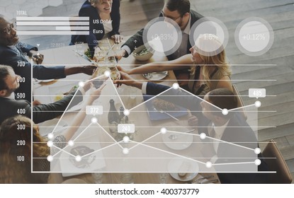 Statistics Analysis Diagram Data Strategy Growth Concept