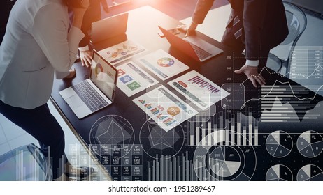 Statistics of business concept. Finance chart. Financial planning. Data analysis. Management strategy. - Shutterstock ID 1951289467