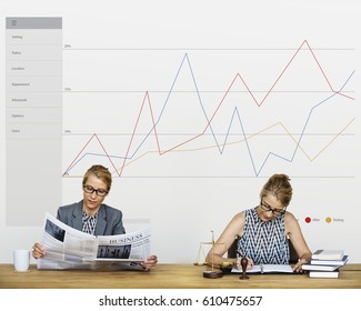 Statistics Chart Data Graph Report Information 