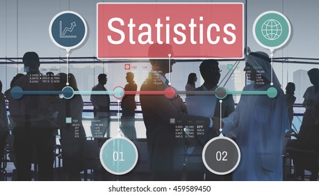 Statistics Process Efficiency Planning Research Concept
