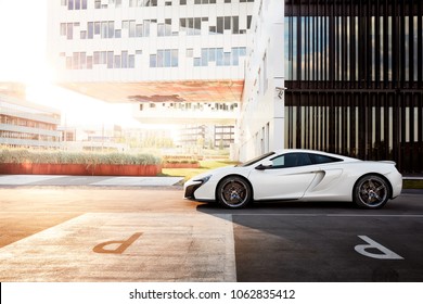 Sport Car In The City Stock Photos Images Photography