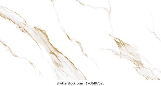 Statuario Marble Texture Background, Natural Carrara Marble Stone Background For Interior Abstract Home Decoration Used Ceramic Wall Floor And Granite Tiles Surface. 库存照片