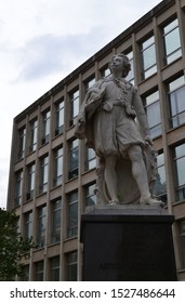 Statue Of Anthony Van Dyck In Anvers, Belgium 