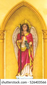 The Statue Of The Archangel (St. Raphael)

