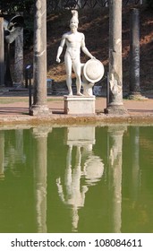Statue of Ares in Villa Adriana near Rome, Italy