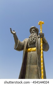 A Statue In Ashgabat, Turkmenistan