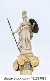 Statue Of Athena at Academy of Athens, Greece