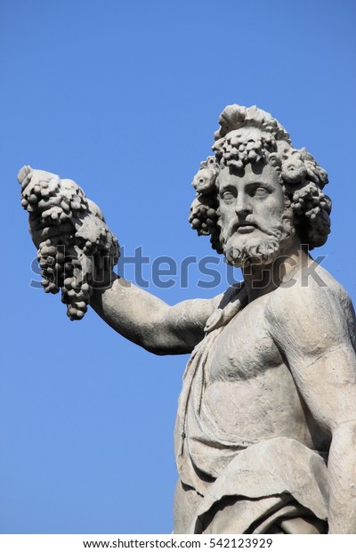 Statue Bacchus Florence Italy Stock Photo Edit Now 542123929