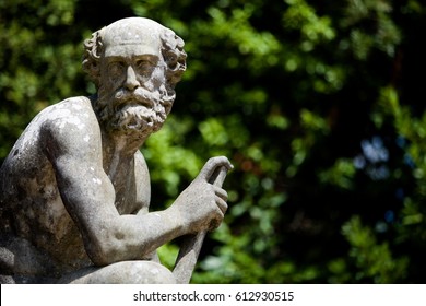 Statue In Boboli Gardens