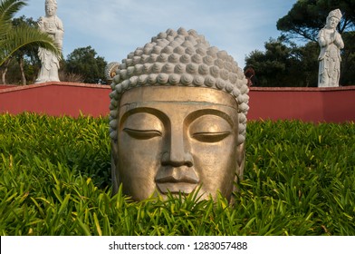 Statue In Budha Eden Park, In Portugal