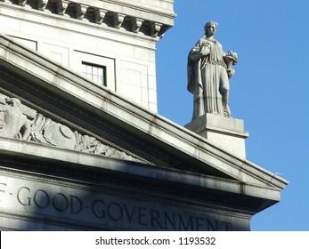 new york city courthouse statue