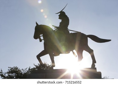 Statue of date masamune