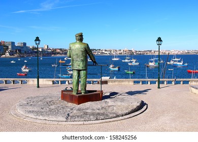 Statue of Dom Carlos I, King of Portugal, Cascais, Portugal