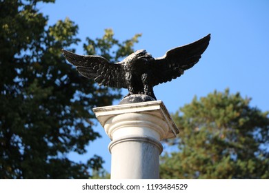 Indonesian Garuda Pancasila Monument On Border Stock Photo (Edit Now ...