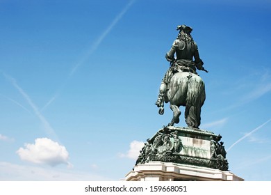 Statue Of  Emperor Franz Joseph I . Vienna, Austria