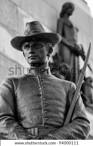 Statue found close to William Tecumseh Sherman Statue