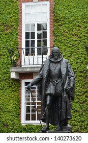 Statue Of Francis Bacon In London