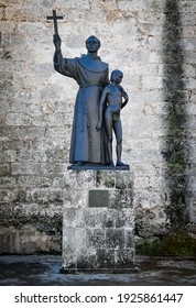 Statue Of Fray Junipero Serra In Havana, Cuba