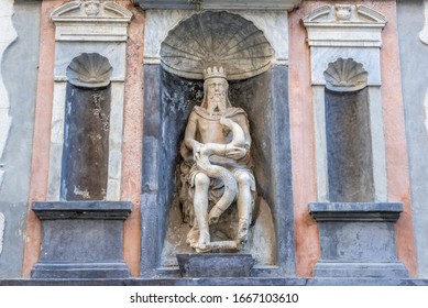 Statue Genio Del Garraffo Genius Palermo Stock Photo (Edit Now) 1667103610