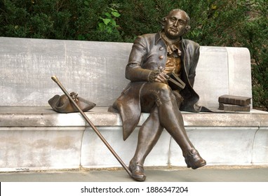 Statue Of George Mason (Father Of The Bill Of Rights)