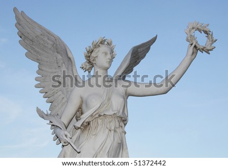 Statue of the goddes Nike 03