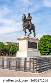 Statue Of Henry IV On Pont Neuf Bridge, Paris, France