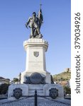 Statue of Hernan Cortes, Mexico conqueror, Medellin, Spain